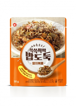 쓱쓱싹싹밥도둑멸치볶음,50g,샘표식품,실온
