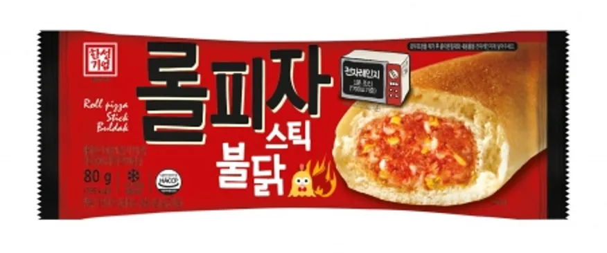 롤피자스틱불닭(한성,냉동),80g 이미지