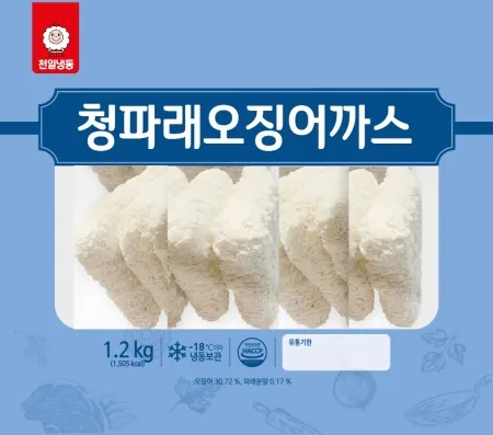 청파래오징어까스, 1.2Kg, 천일식품, 냉동 이미지