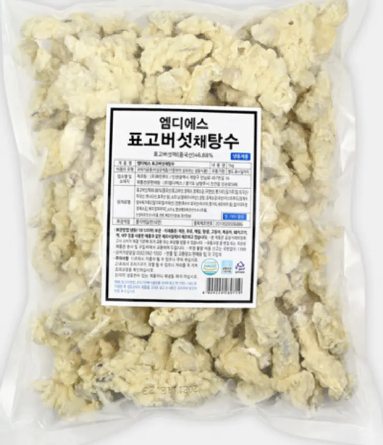 표고버섯채탕수육,1Kg,엠디에스,냉동 이미지