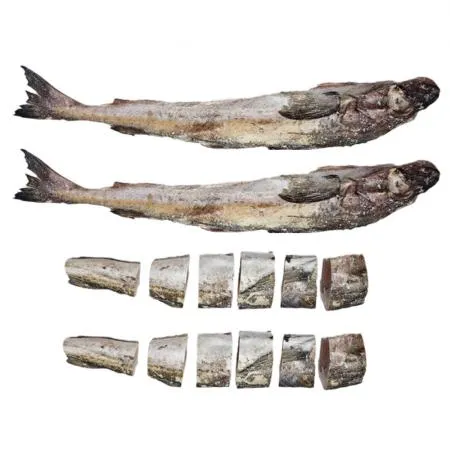 냉동 절단 동태 8.5kg 7통 작업 러시아 컷팅 손질 황태