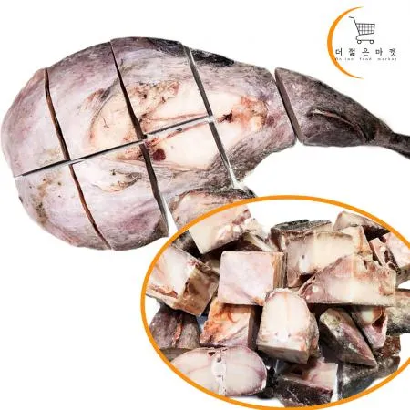 [주산] 냉동 아귀 4미 10kg (작게절단) 손질 최상급 절단 업소용 아구