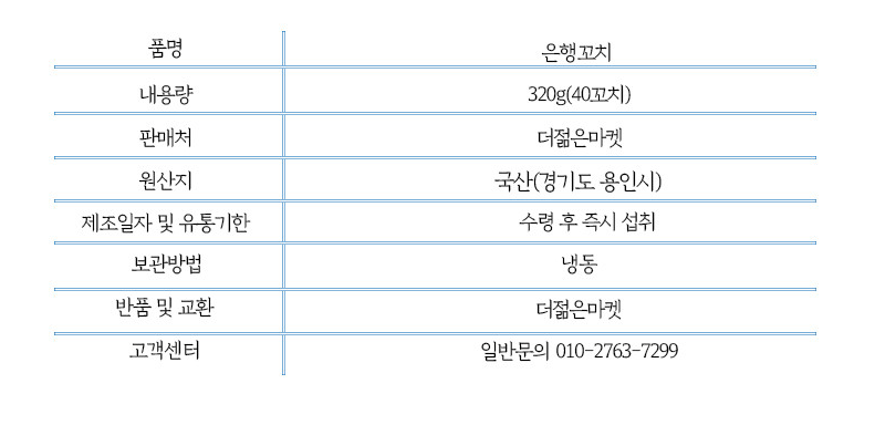 상품정보제공고시