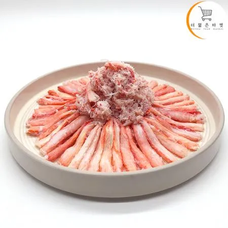 붉은대게살 홍게살 다리살+몸통살(3단믹스) 700g 10팩 대게다리살 손질대게살
