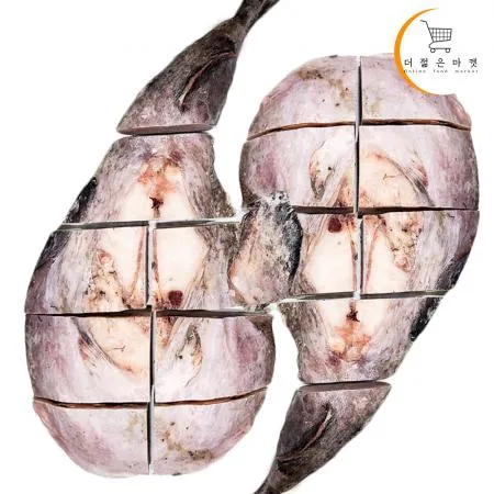 [주산] 냉동 아귀 4미 10kg (크게절단) 손질 최상급 절단 업소용 아구