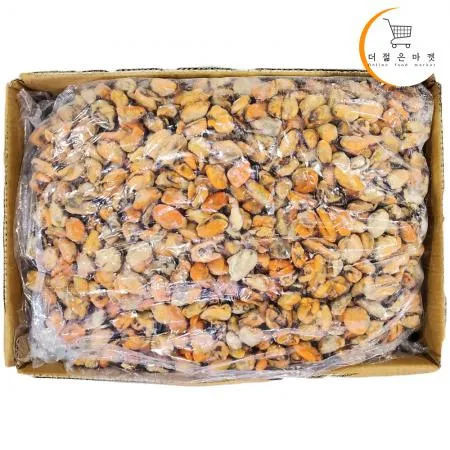 홍합살 벌크 10kg 냉동 자숙 깐 손질 조개살