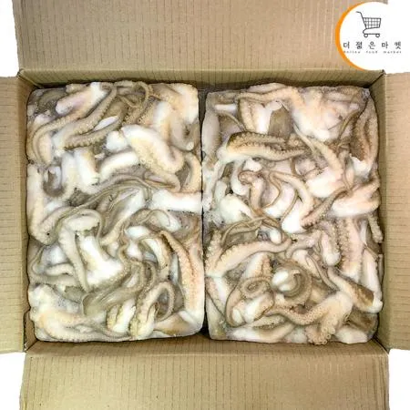냉동 절단쭈꾸미 500g 6팩 M 원스킨 업소용 손질쭈꾸미