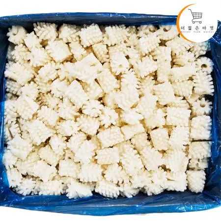 솔방울 오징어 A급 10KG 벌크 대용량 업소용 손질 칼집 오징어
