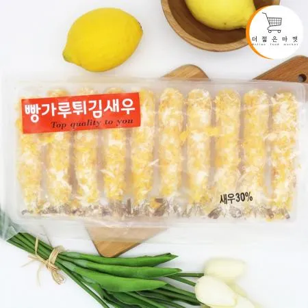 냉동 빵가루튀김새우 300g(10미) 20팩 대용량 업소용 튀김용 이미지