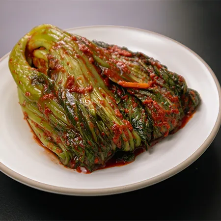 오감만찬 갓김치 10kg 박스포장 이미지