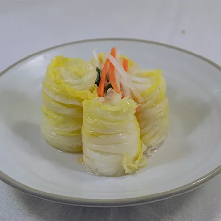 오감만찬 수입 백김치 10kg 박스포장 이미지