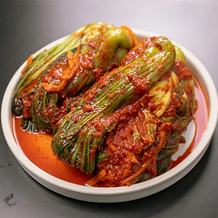 오감만찬 갓김치 10kg 박스포장 이미지