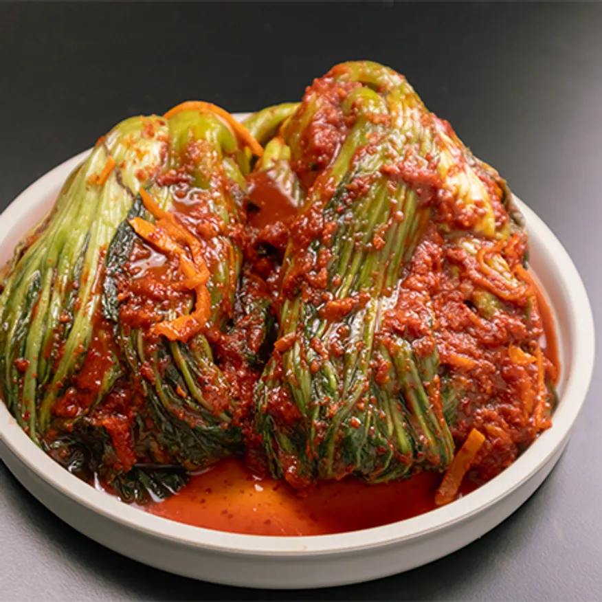 오감만찬 갓김치 10kg 박스포장 이미지