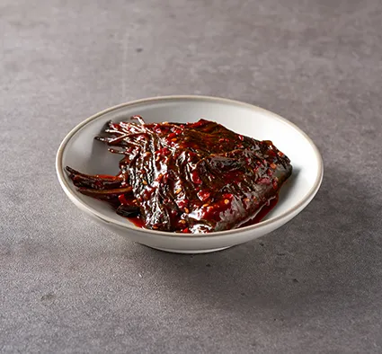 오감만찬 1kg 양념깻잎 진공포장
