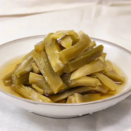 오감만찬 궁채장아찌 10kg 박스포장 이미지