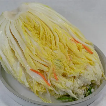오감만찬 수입 백김치 10kg 박스포장