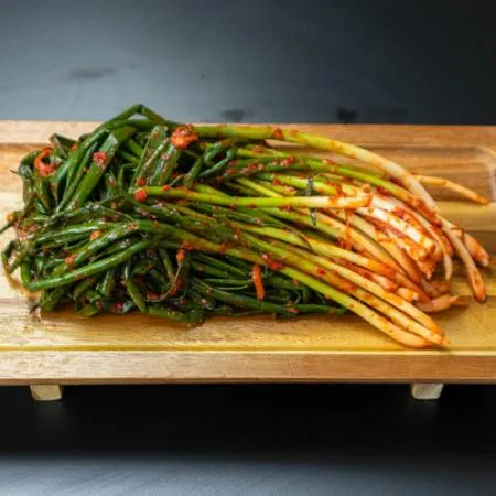 오감만찬 10kg 쪽파김치 박스포장