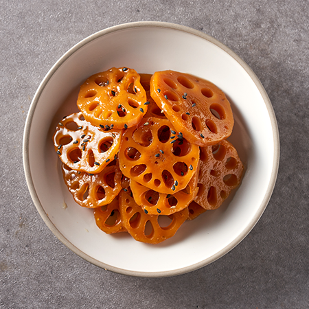 오감만찬 연근조림 16kg 박스포장