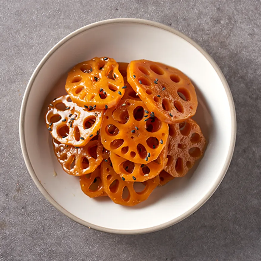 오감만찬 연근조림 16kg 박스포장 이미지