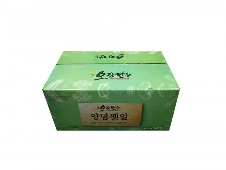 오감만찬 1kg 양념깻잎 진공포장 이미지