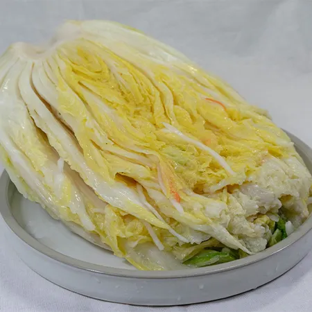 오감만찬 수입 백김치 10kg 박스포장 이미지