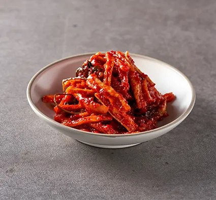 오감만찬 1kg 무말랭이 무침 진공포장 