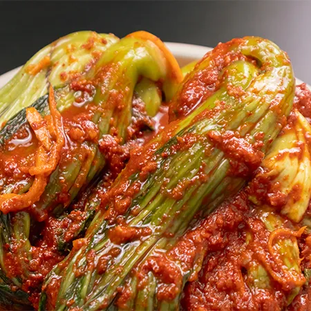 오감만찬 갓김치 10kg 박스포장 이미지