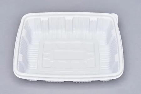 사각 찜용기 소형 2000ml 100개(몸통+뚜껑) 이미지