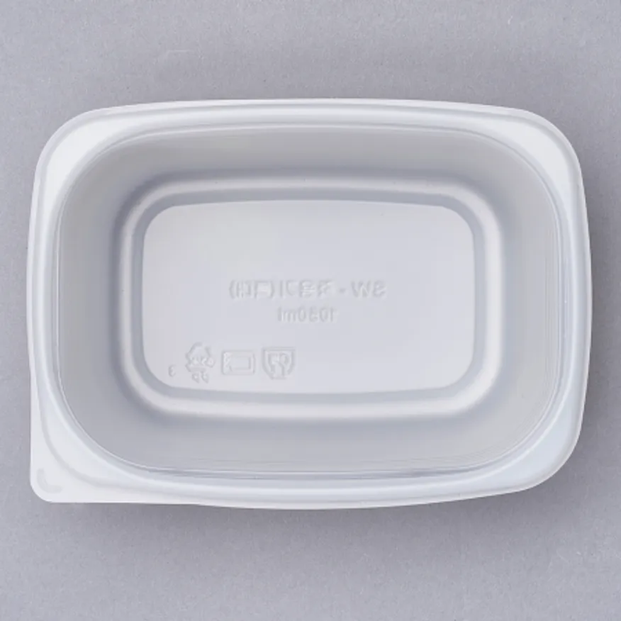 사각 밀폐 죽용기 특대형 1250ML 500개 세트(몸통+뚜껑) 이미지