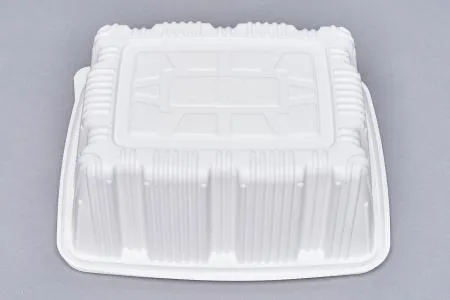 사각 찜용기 특대형 3700ML 100개(몸통+뚜껑) 이미지