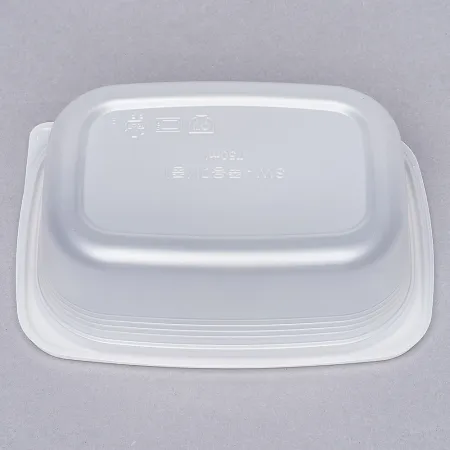 사각 밀폐 죽용기 중형 850ML 500개 세트(몸통+뚜껑) 이미지