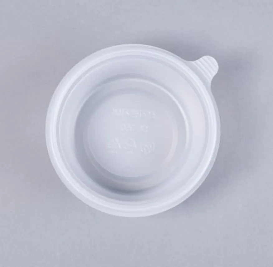 130파이 원형 죽용기 350ML 600개세트(몸통+뚜껑) 이미지