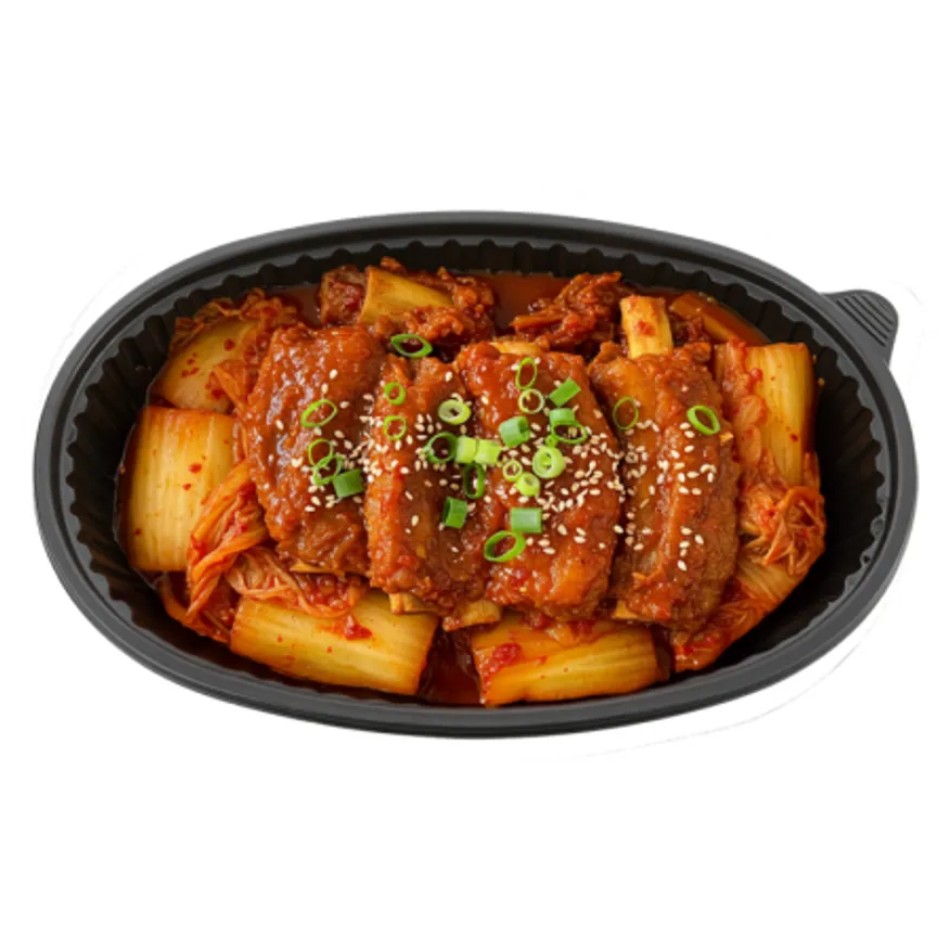 타원찜 대형(블랙) 50개 세트 이미지