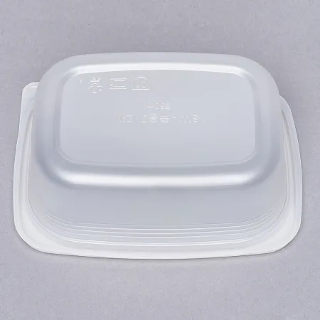 사각 밀폐 죽용기 대형 1000ML 500개 세트(몸통+뚜껑) 이미지