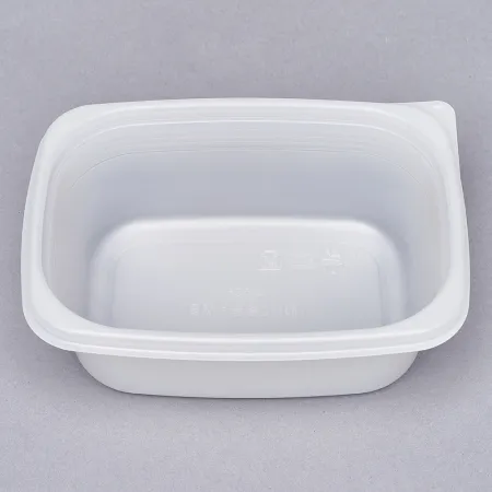 사각 밀폐 죽용기 대형 1000ML 500개 세트(몸통+뚜껑) 이미지