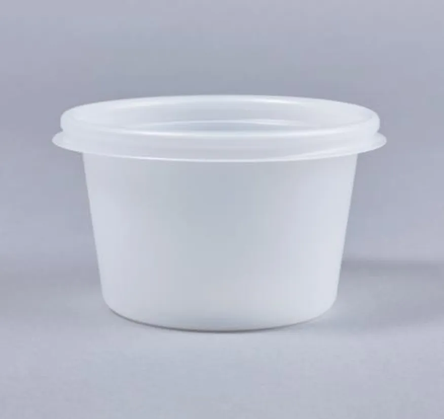 130파이 원형 죽용기 550ML 600개세트(몸통+뚜껑) 이미지