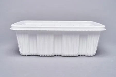사각 찜용기 대형 3200ML 100개(몸통+뚜껑)