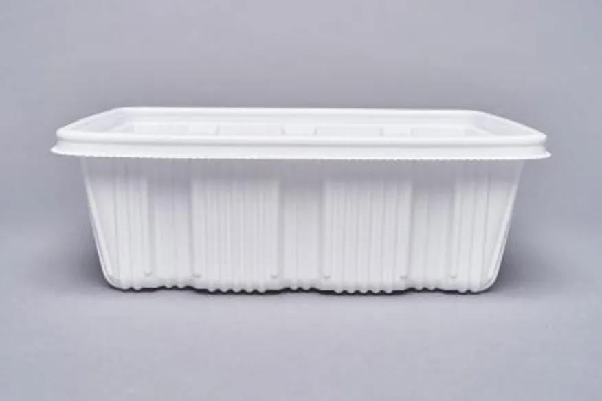 사각 찜용기 대형 3200ML 100개(몸통+뚜껑) 이미지