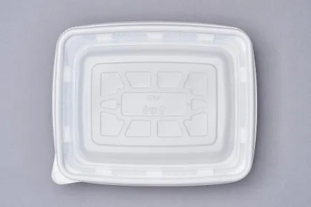 사각 찜용기 대형 3200ML 100개(몸통+뚜껑) 이미지