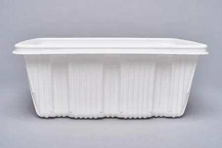 사각 찜용기 특대형 3700ML 100개(몸통+뚜껑)