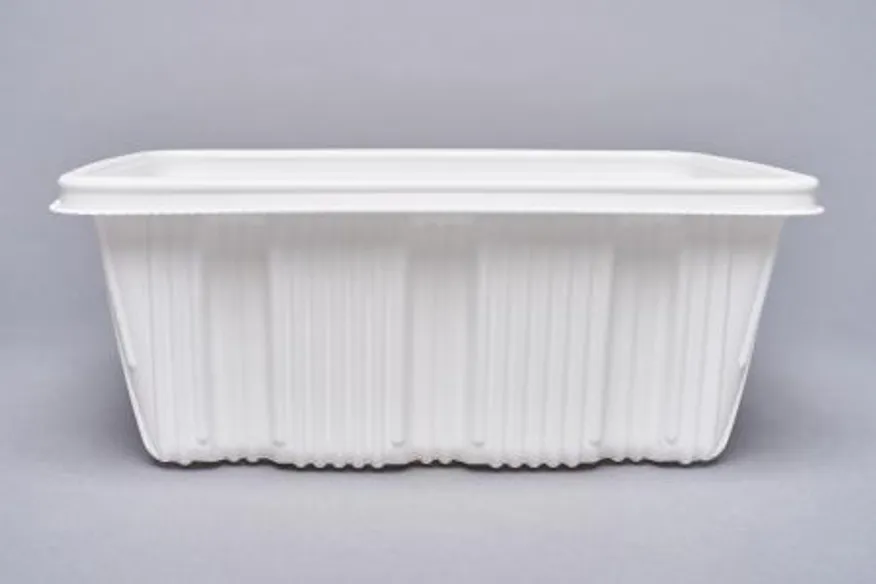 사각 찜용기 특대형 3700ML 100개(몸통+뚜껑) 이미지