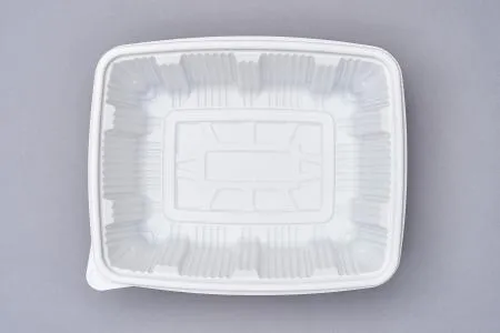 사각 찜용기 특대형 3700ML 100개(몸통+뚜껑) 이미지