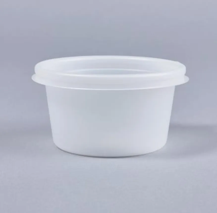 130파이 원형 죽용기 450ML 600개세트(몸통+뚜껑) 이미지