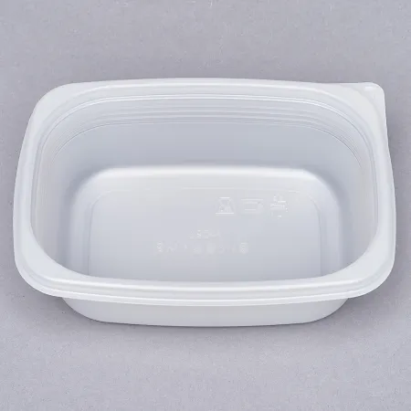 사각 밀폐 죽용기 중형 850ML 500개 세트(몸통+뚜껑) 이미지