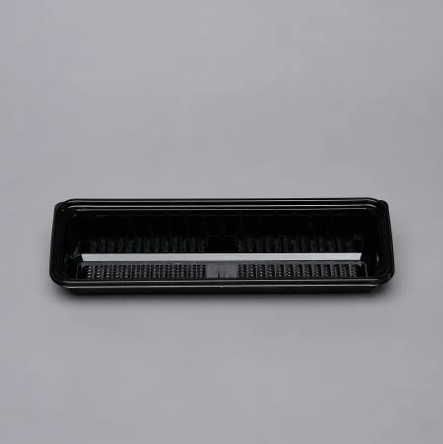 다용도 포장 배달 1줄 김밥용기 1호 100개(몸통+뚜껑) 이미지
