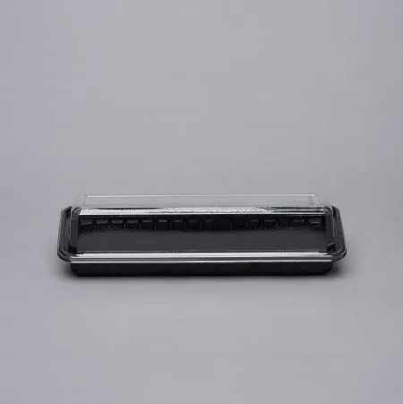다용도 포장 배달 1줄 김밥용기 1호 100개(몸통+뚜껑)