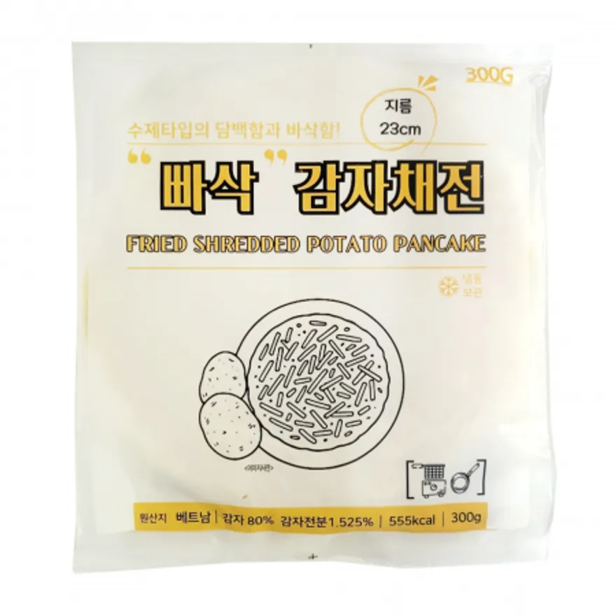 빠삭 감자채전 300g 감자전 이미지