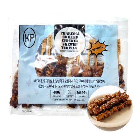 숯불직화구이 데리야끼 닭꼬치 400g
