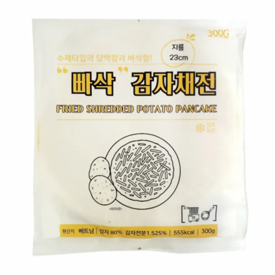 빠삭 감자채전 300g 치즈감자전 이미지