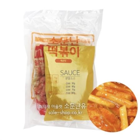 소문난국물떡볶이 395g(떡320g 소스75g) 1개 (1박스 40개입)